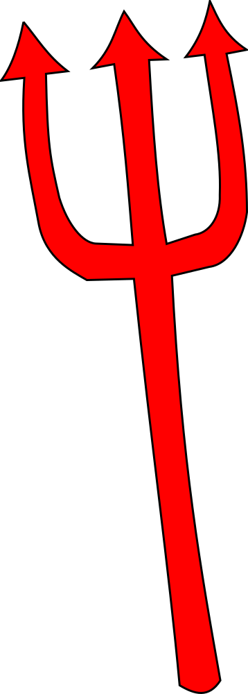 OnlineLabels Clip Art - Devils Fork